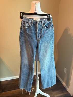 Denim forum Ferrah High-Rise Wide Leg Women's Jeans - Light Blue